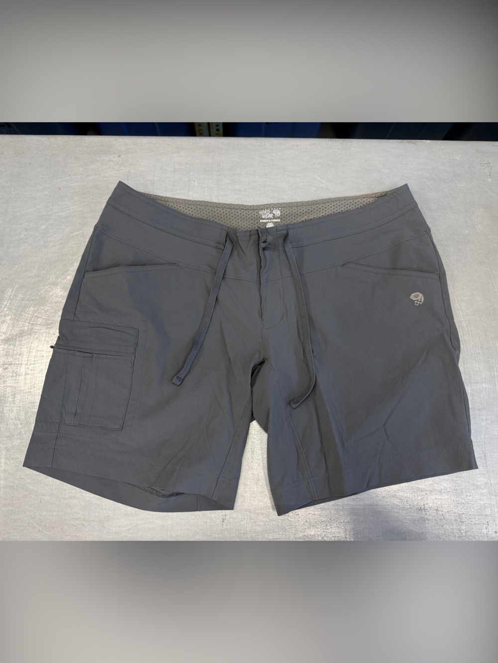Mountain Hardwear Women's Athletic Shorts — Charcoal Gray